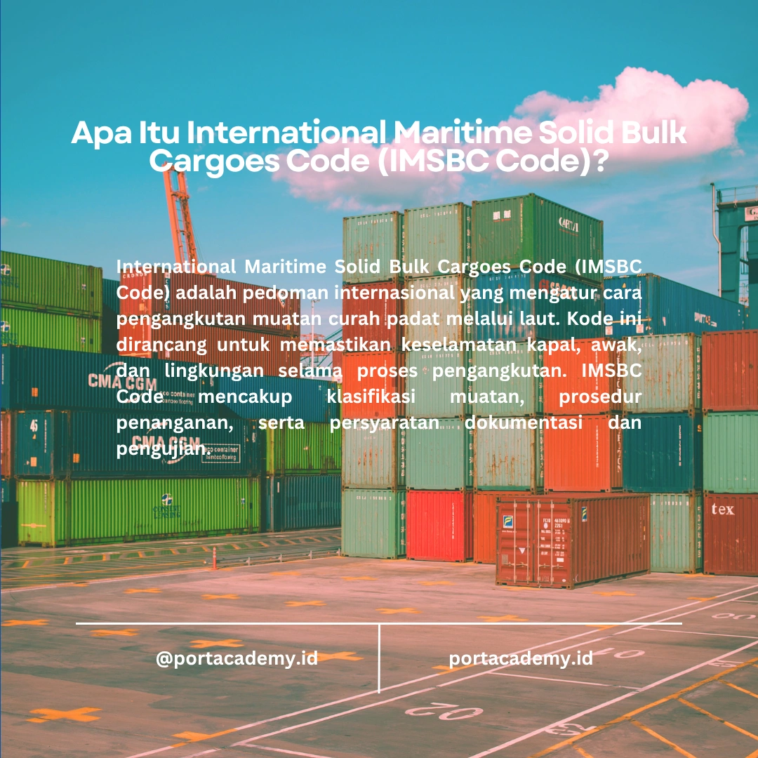 Panduan Dasar IMSBC Code untuk Pemula