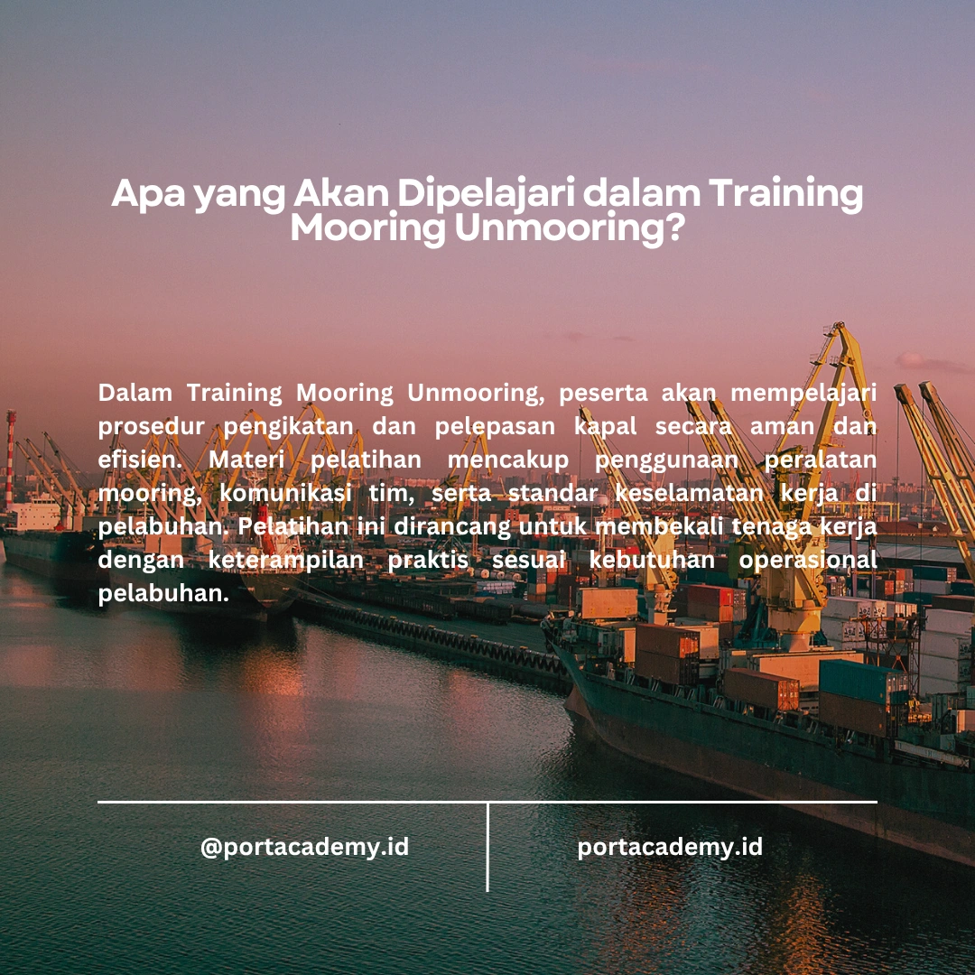 Langkah Awal dalam Menjadi Mooring Operator