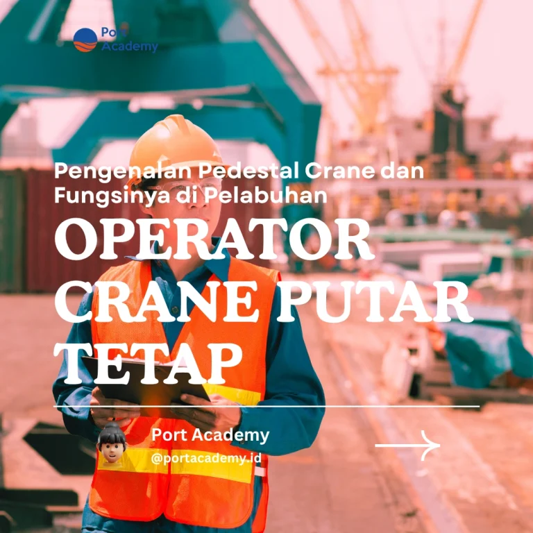 Pengenalan Pedestal Crane dan Fungsinya di Pelabuhan