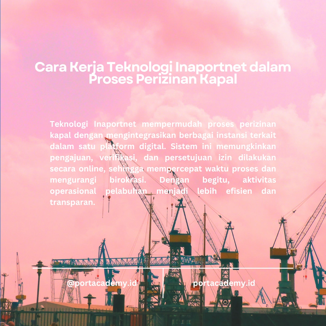 Inaportnet: Memudahkan Proses Perizinan Kapal dengan Penggunaan Teknologi Informasi yang Terkini