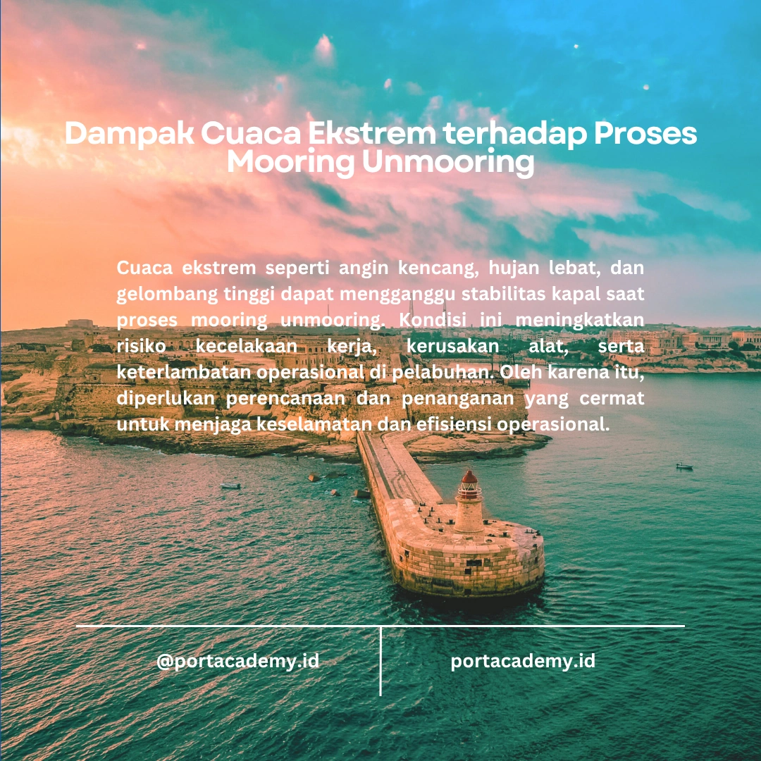 Strategi Menghadapi Cuaca Ekstrem dalam Unmooring
