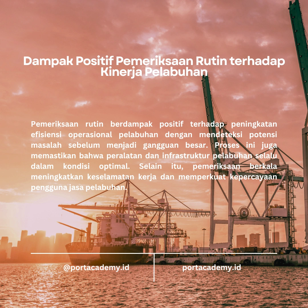 Peran Pemeriksaan Rutin dalam Operasi Mooring