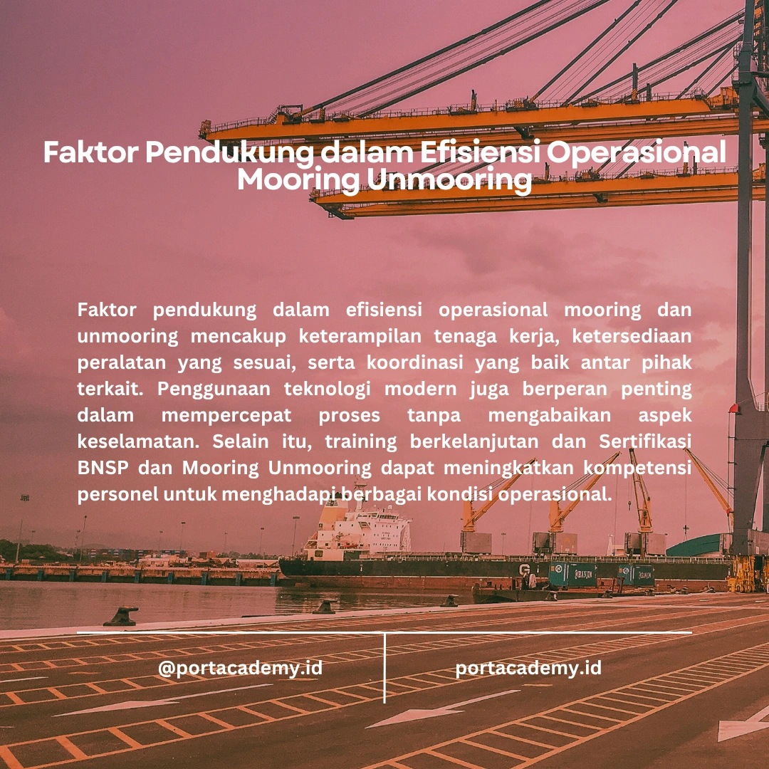 Tips Efisiensi Operasional dalam Mooring dan Unmooring