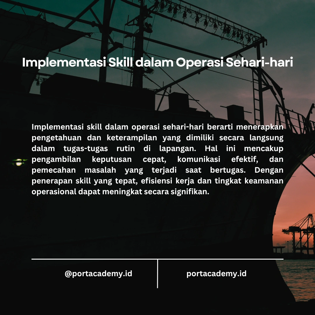 Skill Utama untuk Manajemen Stevedoring yang Aman