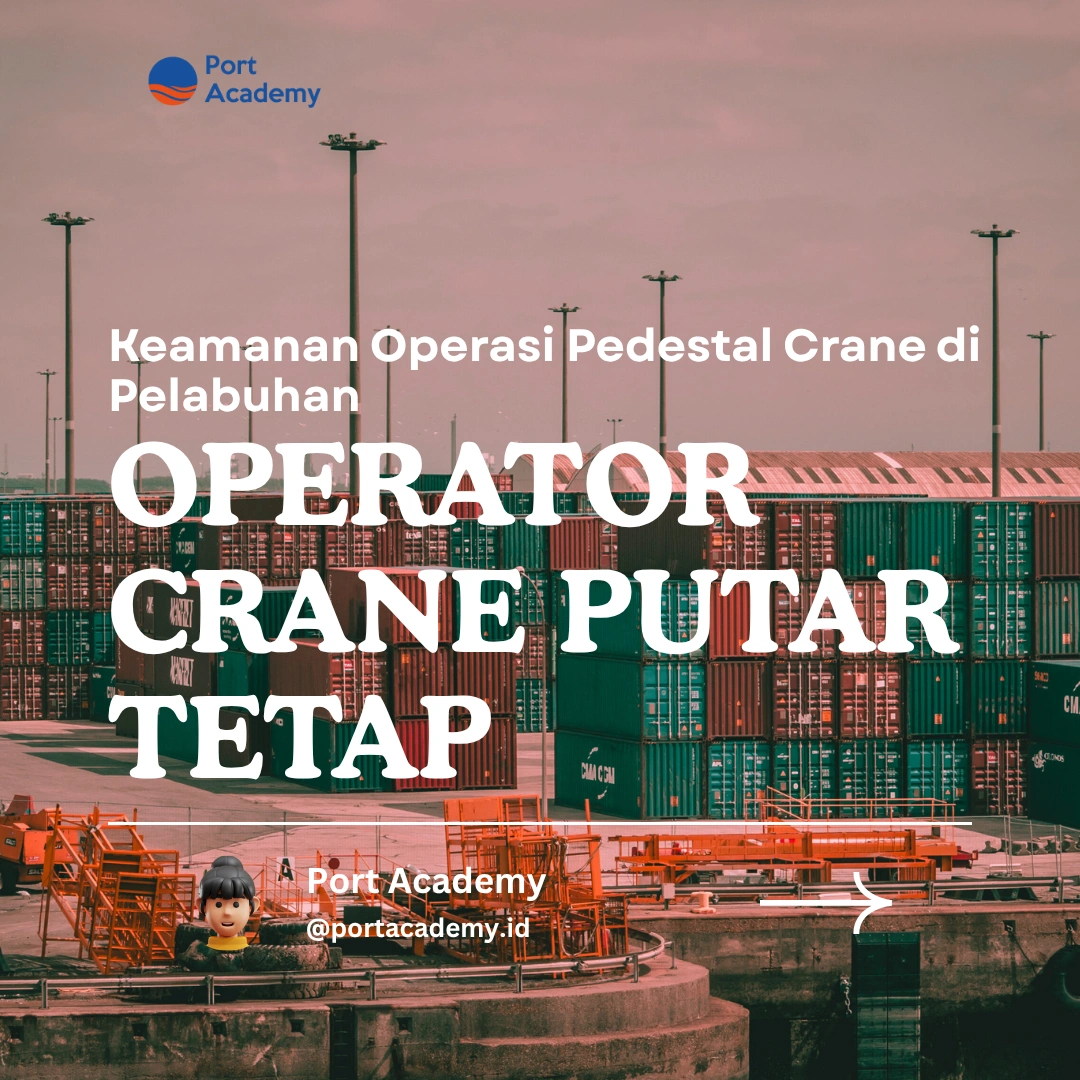 Keamanan Operasi Pedestal Crane di Pelabuhan