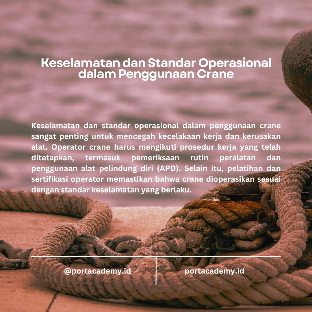 Peran Overhead Crane dalam Bongkar Muat Kargo