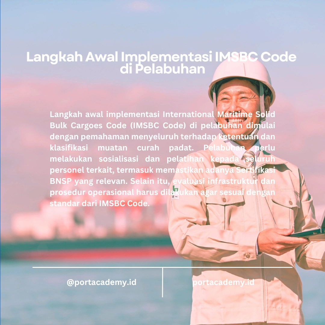 Langkah-Langkah dalam Implementasi IMSBC Code