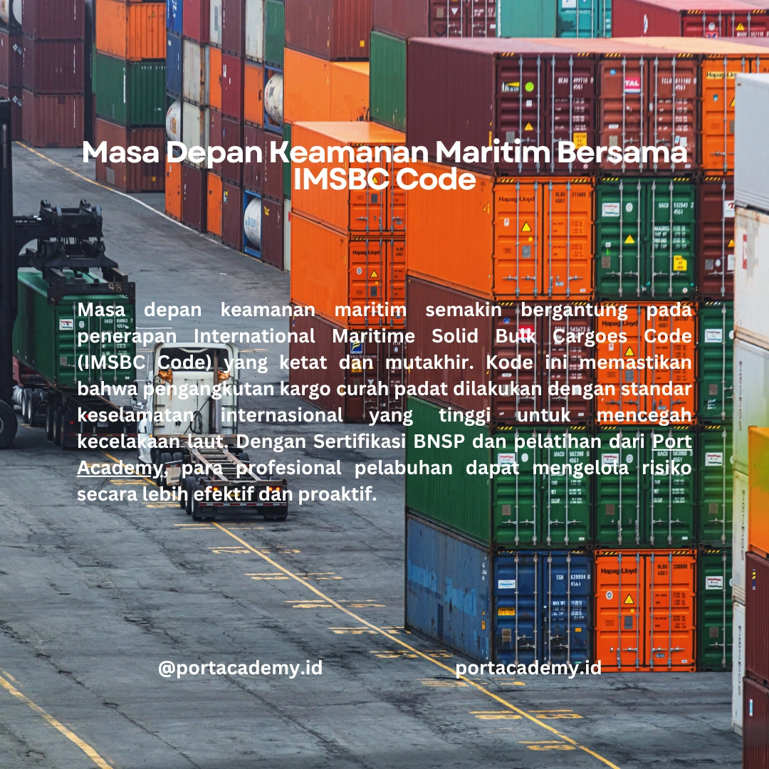 Peran IMSBC Code dalam Keamanan Maritim