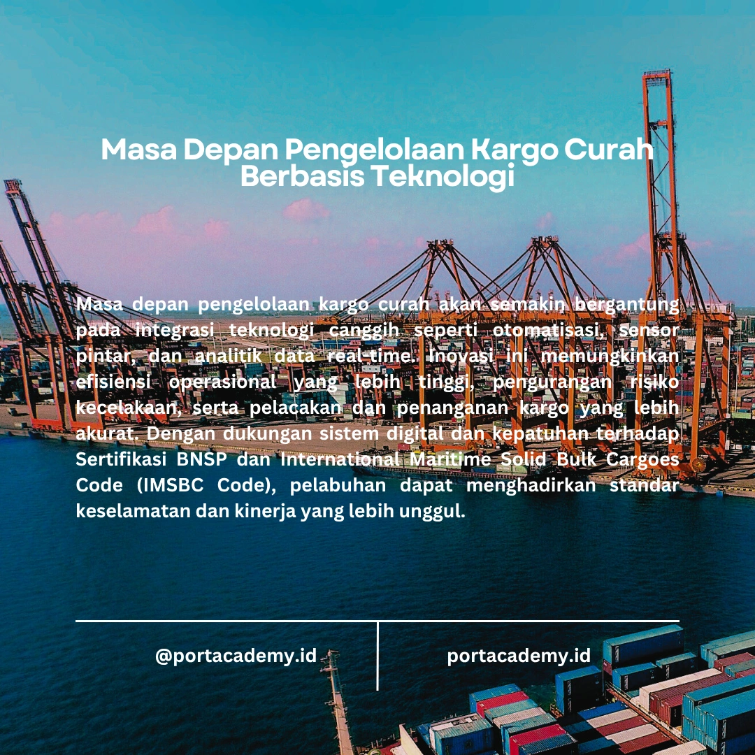 Penggunaan Teknologi dalam Pengelolaan Kargo Curah