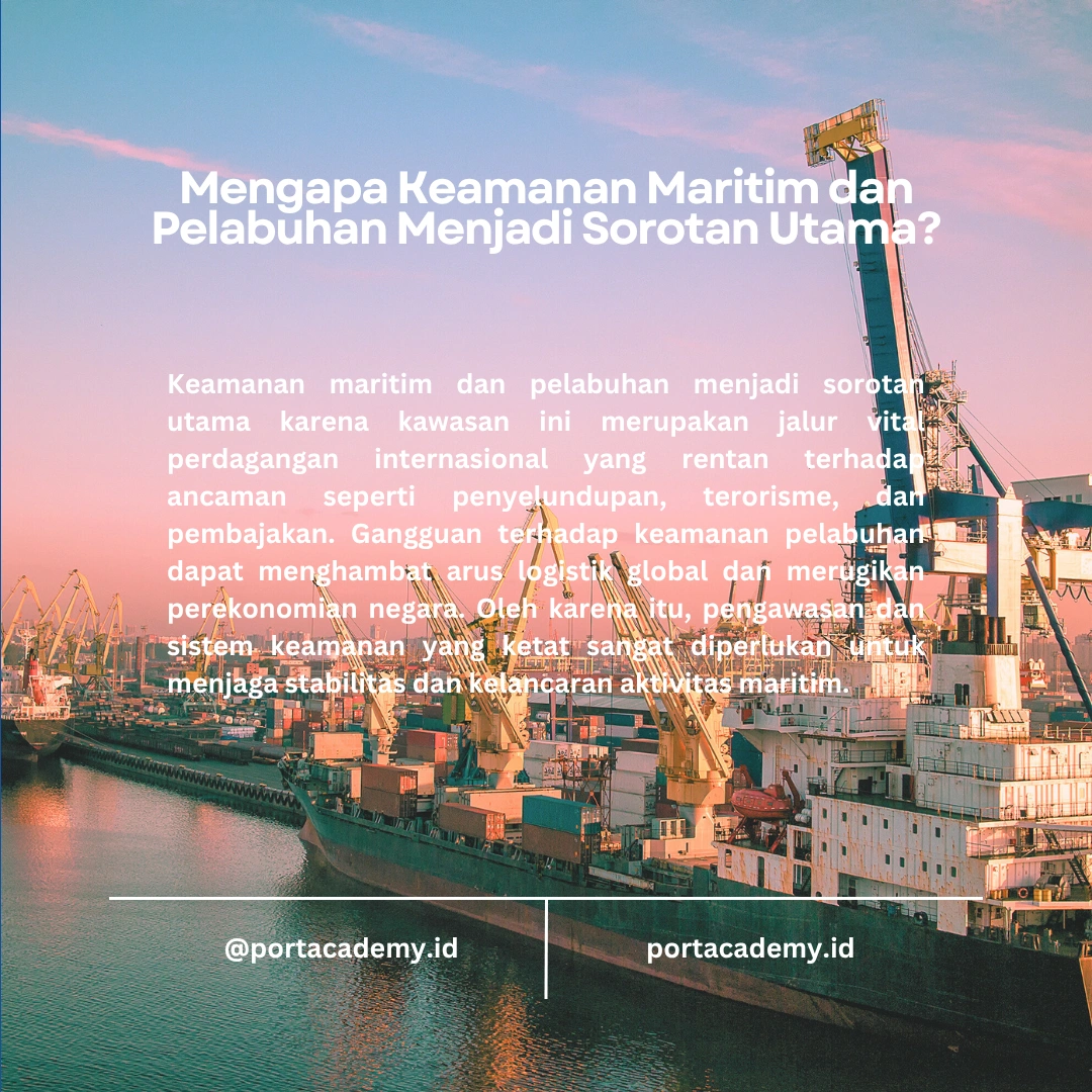 Keamanan Maritim dan Perlindungan Pelabuhan