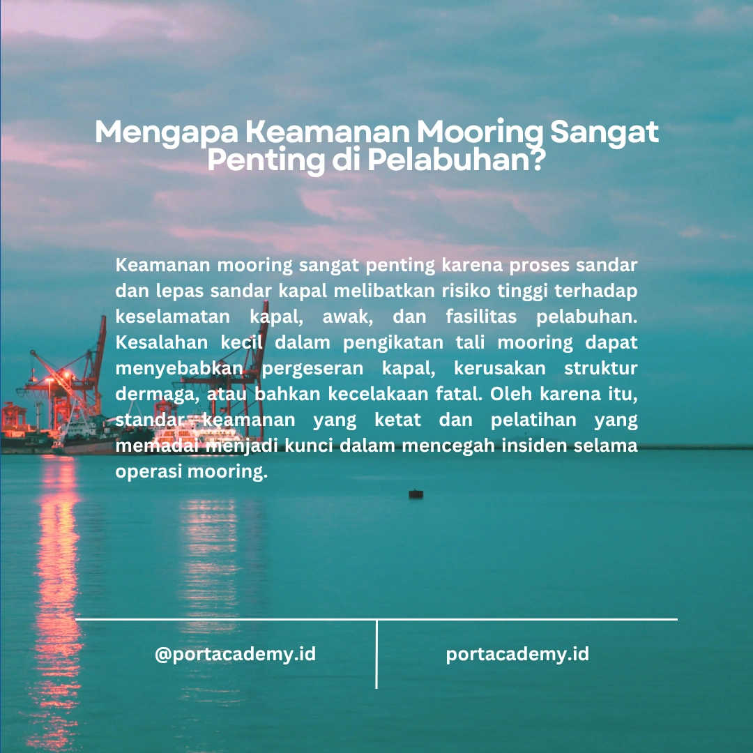 Peralatan Penting untuk Keamanan Mooring