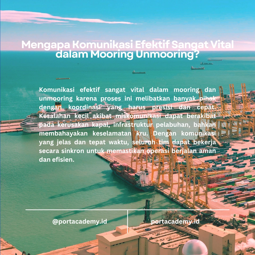 Peran Komunikasi Efektif dalam Operasi Mooring