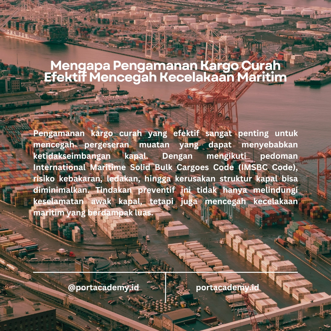 Langkah-Langkah untuk Pengamanan Kargo Curah