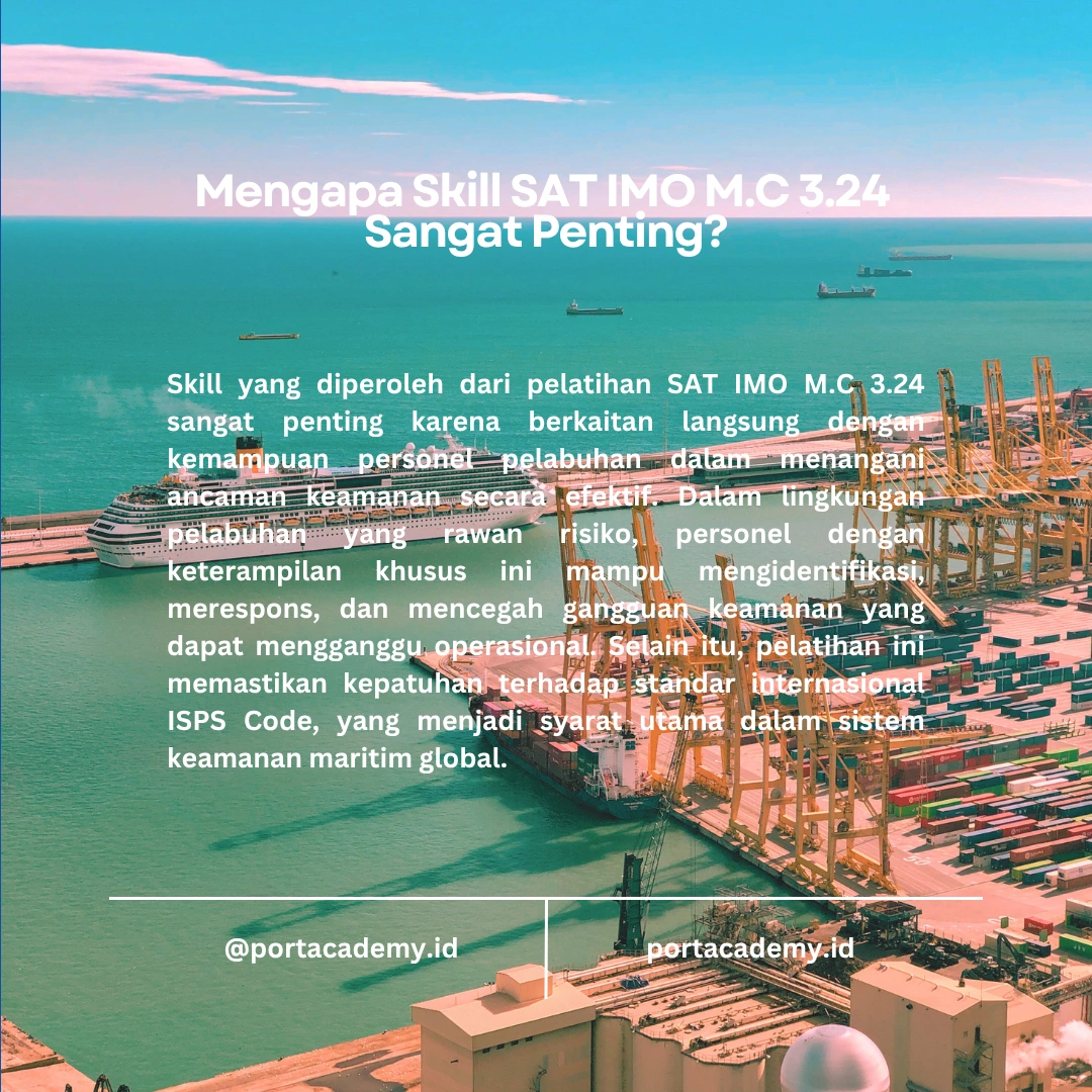 SAT IMO M.C 3.24: Skill dan Kompetensi Utama