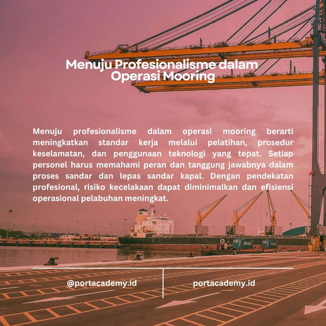 Panduan Dasar untuk Mengoperasikan Mooring dan Unmooring