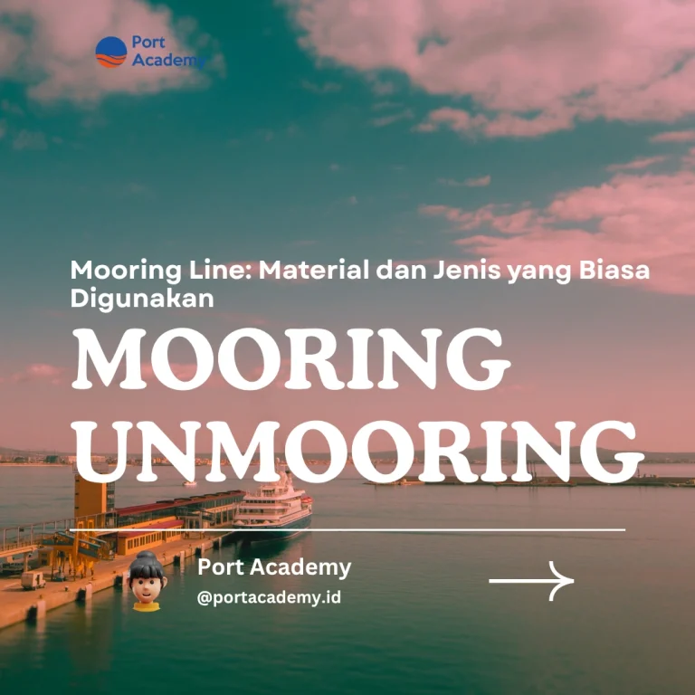Mooring Line: Material dan Jenis yang Biasa Digunakan