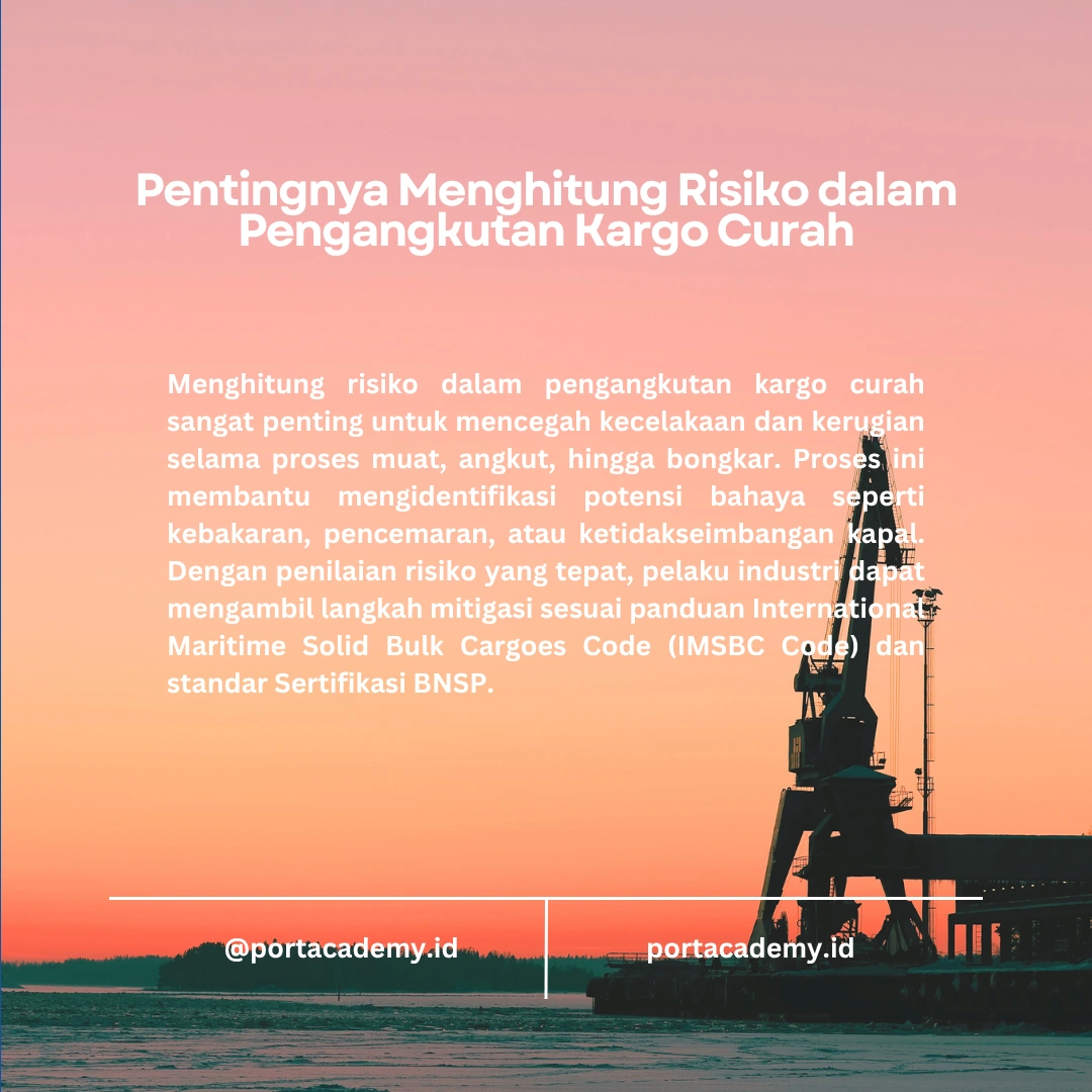 Langkah-Langkah Menghitung Risiko Kargo Curah