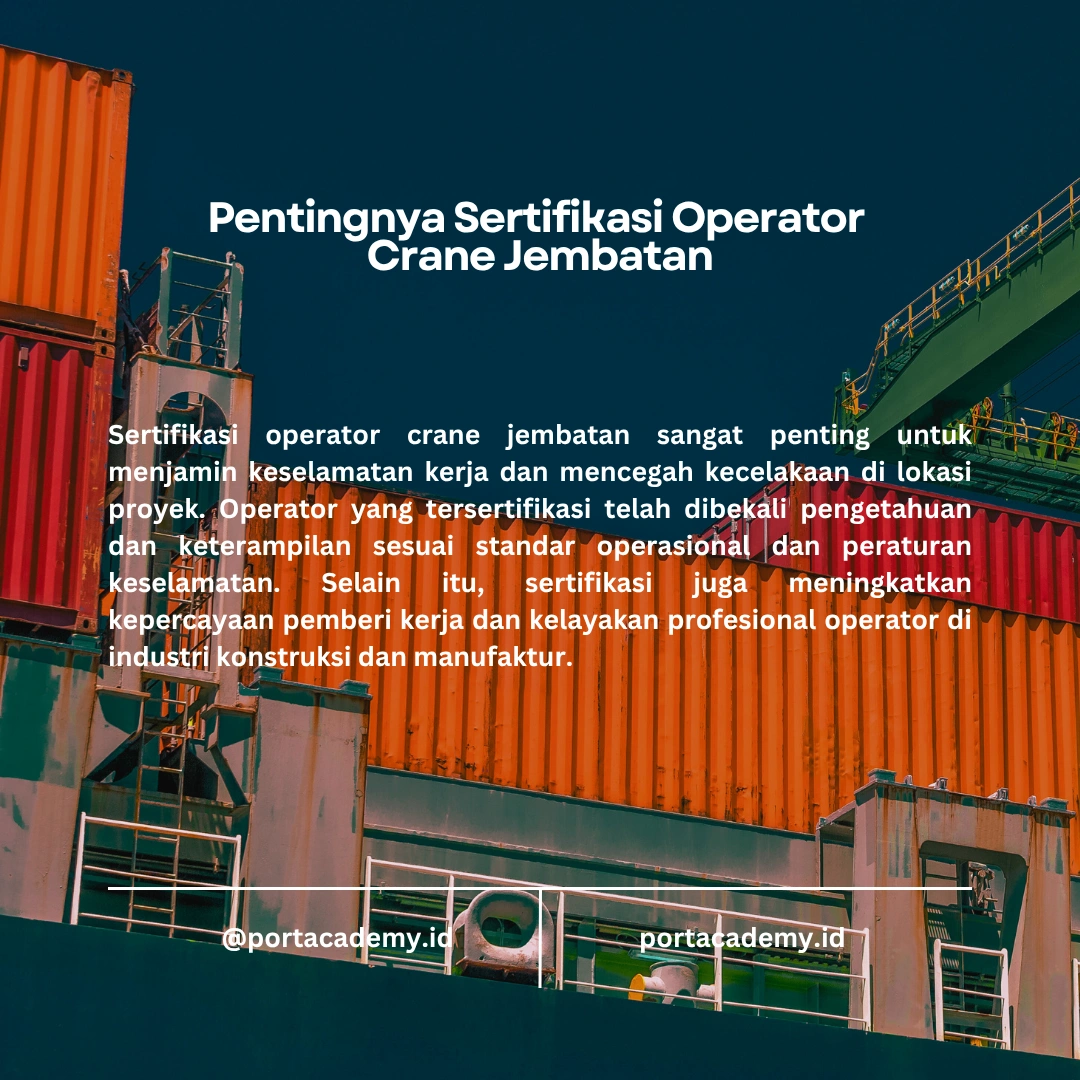 Tugas dan Tanggung Jawab Operator Overhead Crane