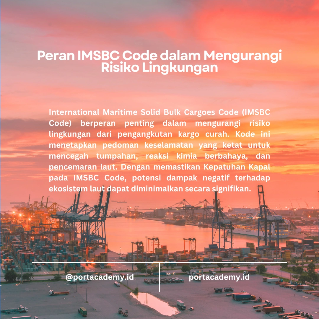 Mengurangi Risiko Lingkungan dengan IMSBC Code