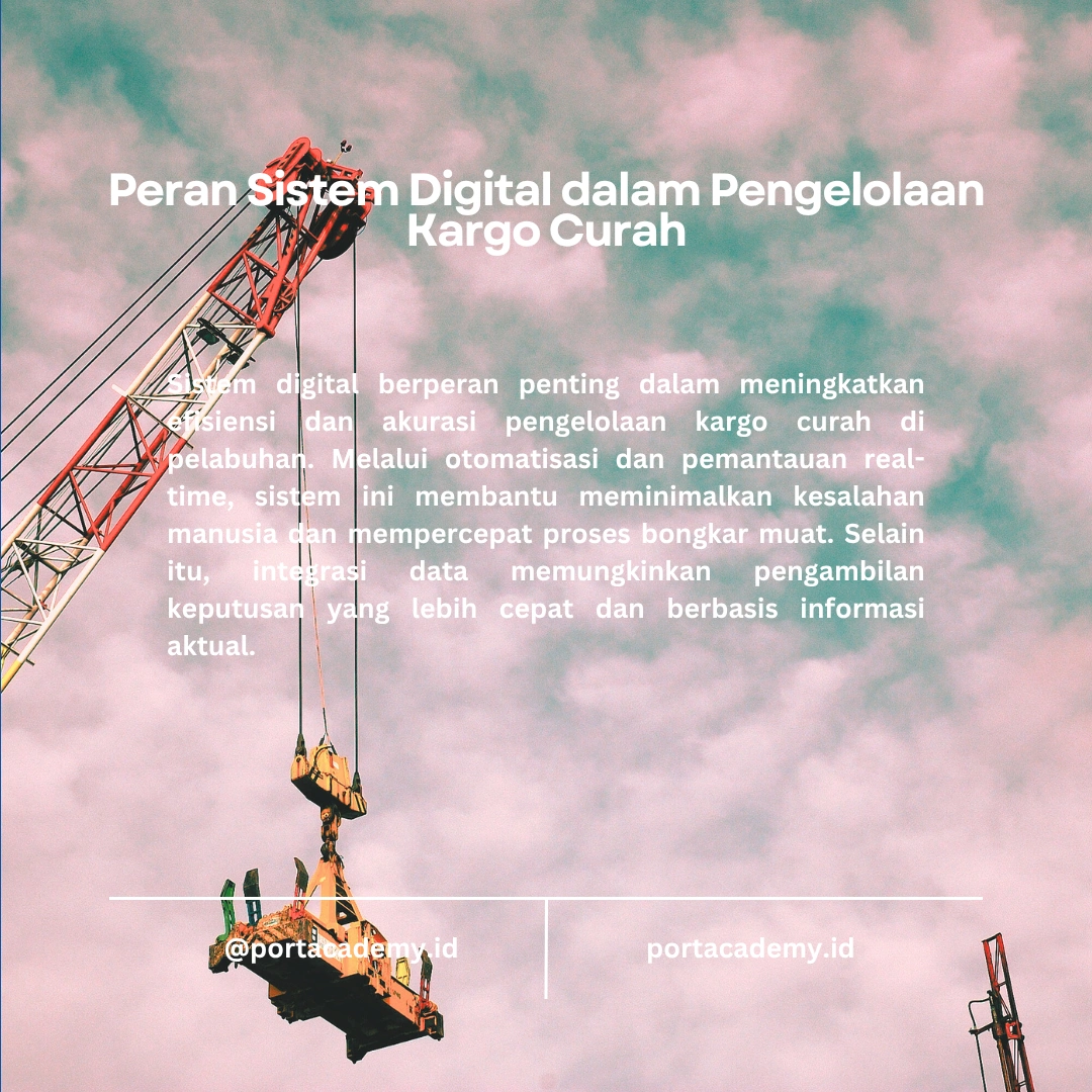 Pengelolaan Kargo Curah dengan Sistem Digital