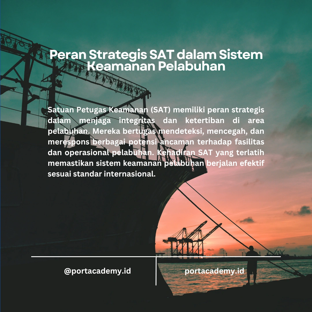 Mengapa SAT IMO M.C 3.25 Diperlukan untuk Pelabuhan?