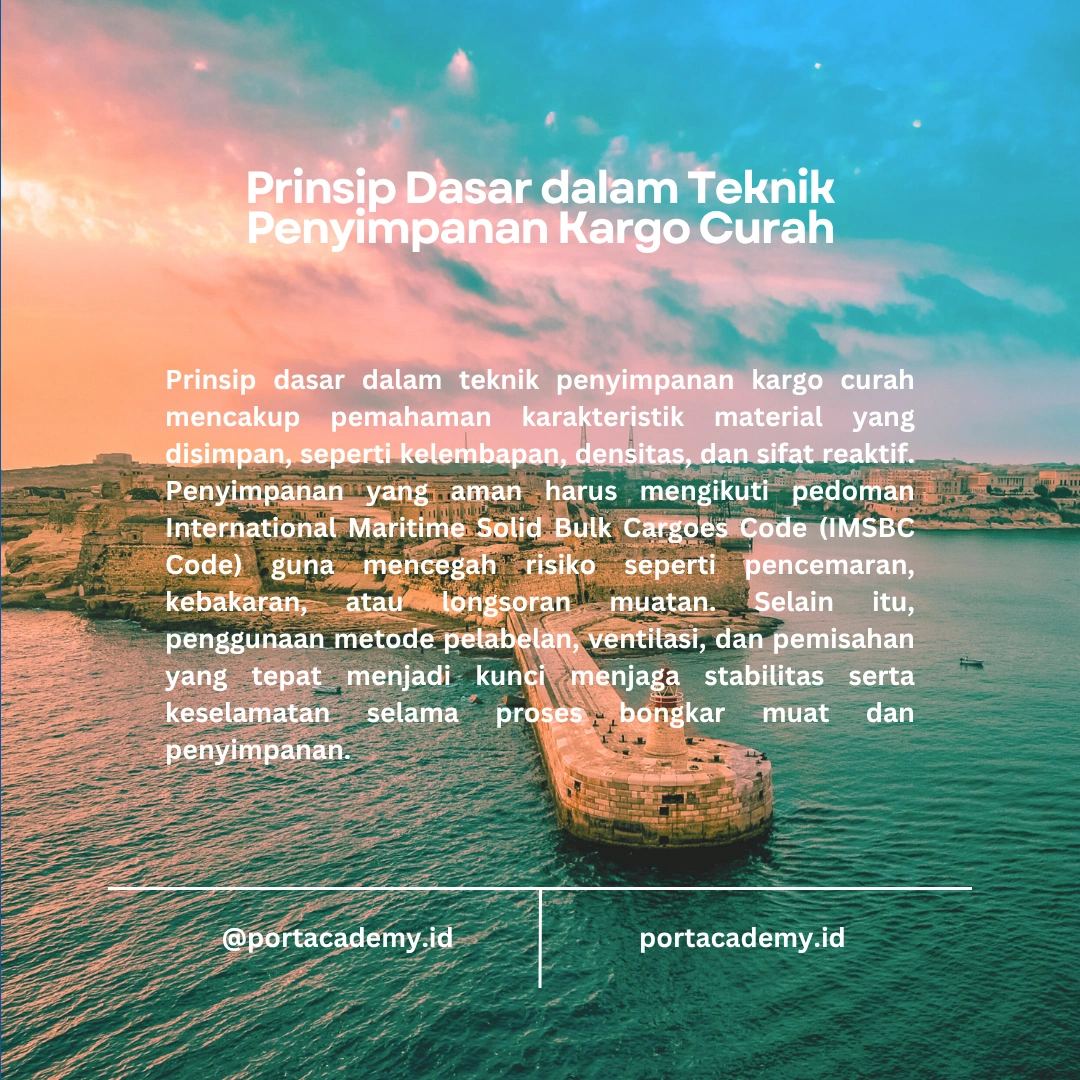 Teknik Penyimpanan Kargo Curah yang Aman