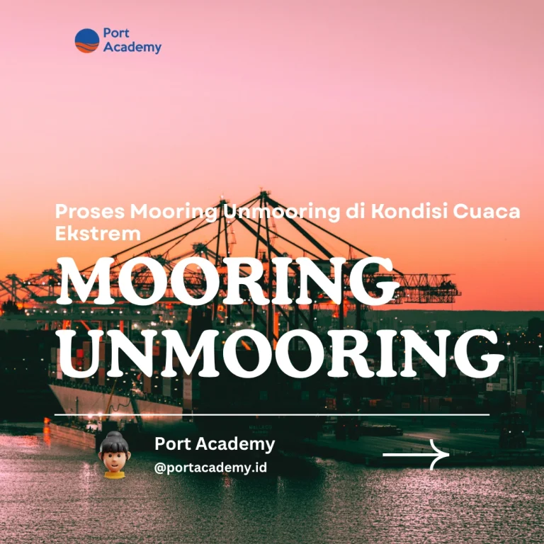 Proses Mooring Unmooring di Kondisi Cuaca Ekstrem