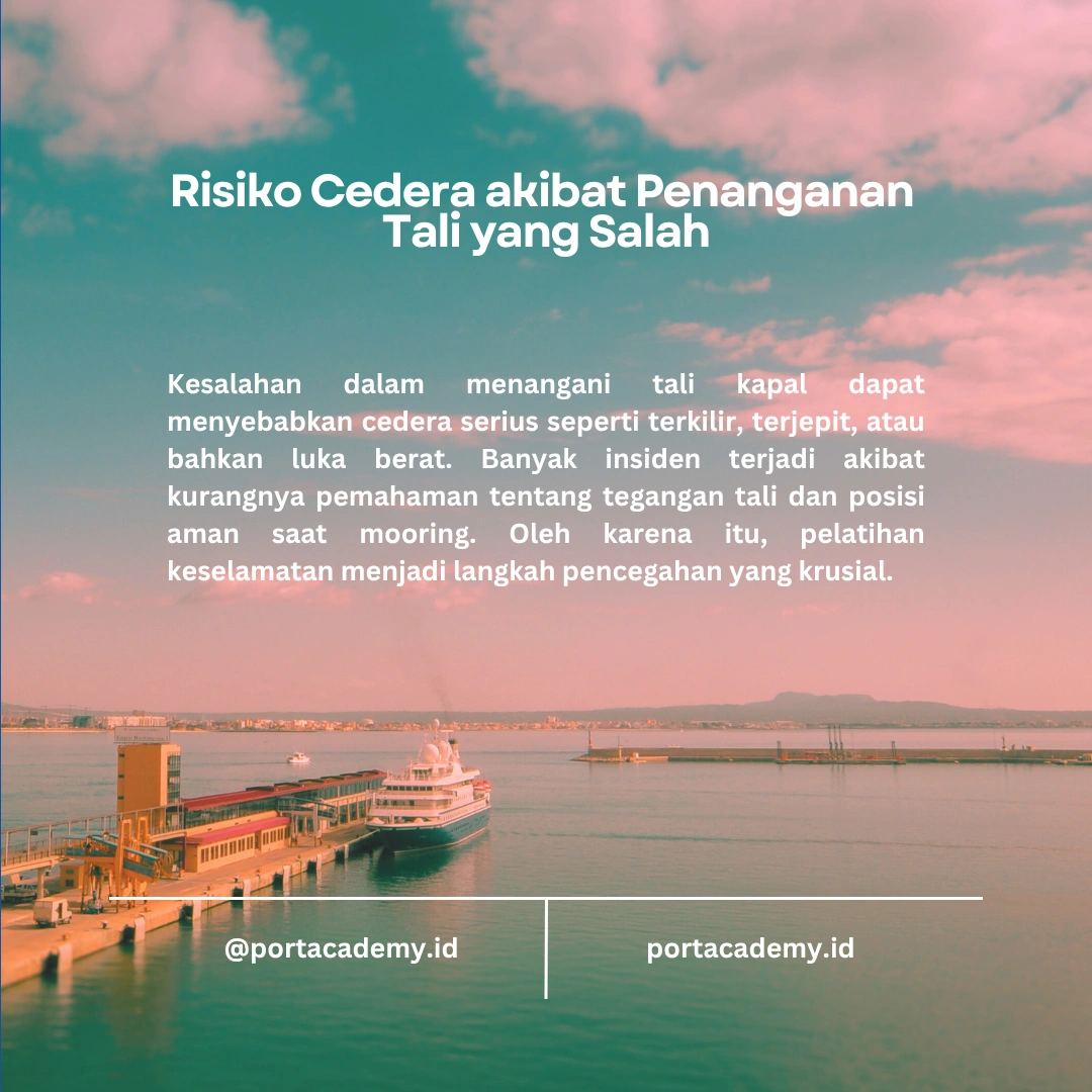 Panduan Keselamatan Tali Kapal di Pelabuhan