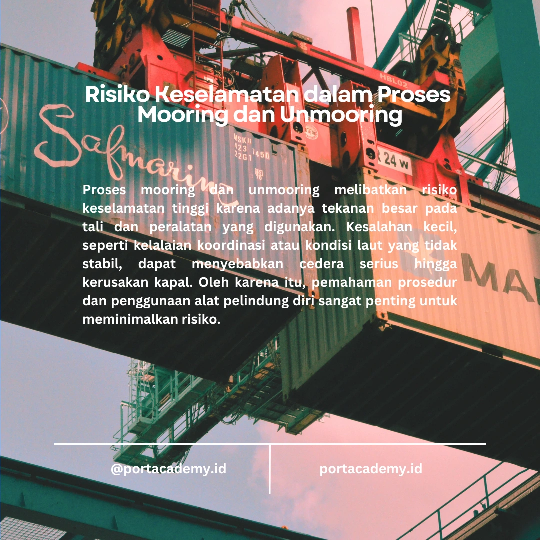 Keselamatan di Fasilitas Pelabuhan selama Proses Mooring