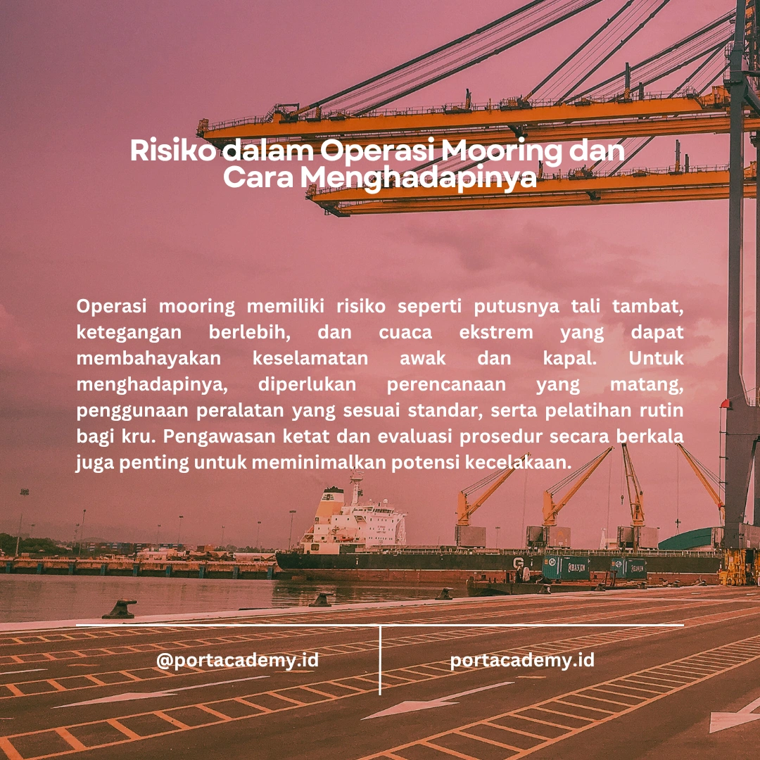 Peran Mooring Master dalam Operasi Kapal