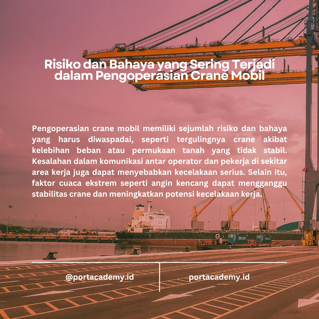 Keselamatan Kerja dalam Pengoperasian Crane Mobil