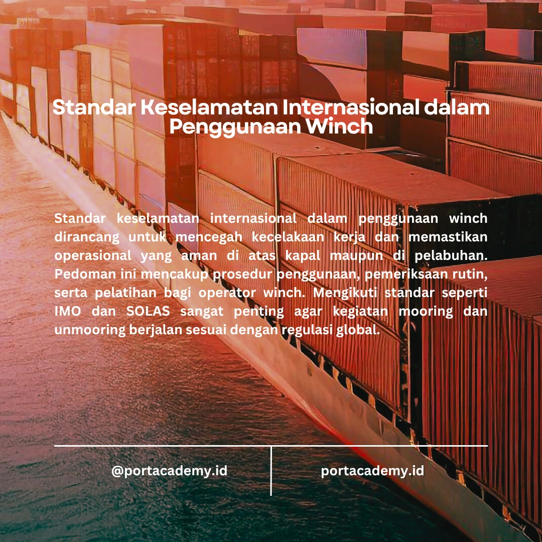 Prosedur Penggunaan Winch dalam Operasi Mooring
