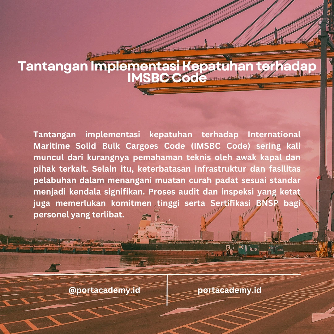Mengapa Kepatuhan terhadap IMSBC Code Diperlukan?
