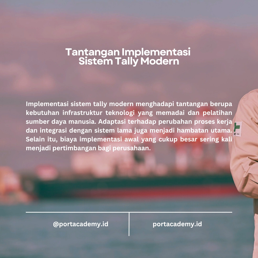 Sistem Tally Modern untuk Pelabuhan Efisien