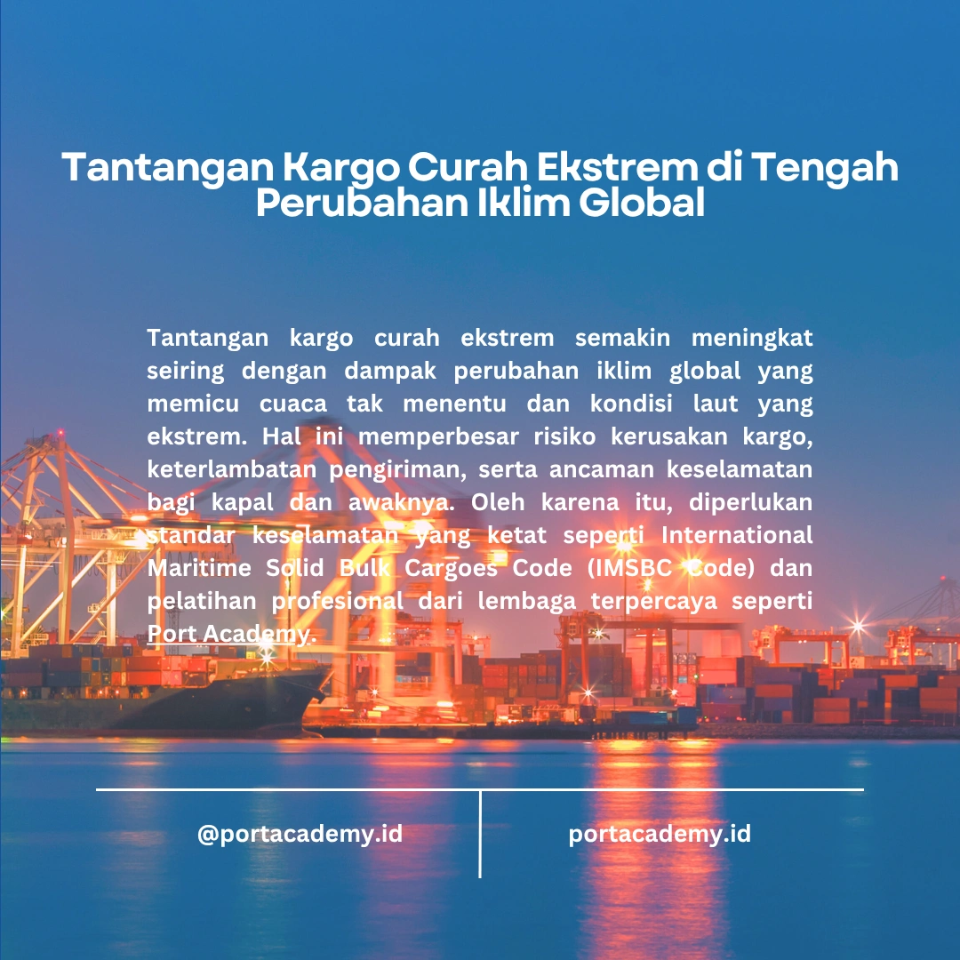 Menghadapi Tantangan Kargo Curah dalam Cuaca Ekstrem
