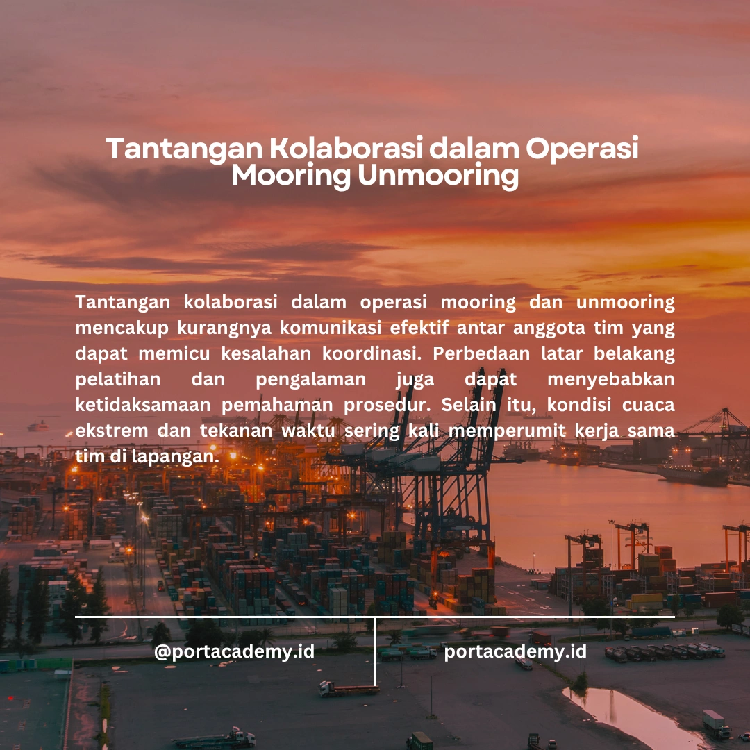 Pentingnya Kolaborasi Tim dalam Operasi Mooring