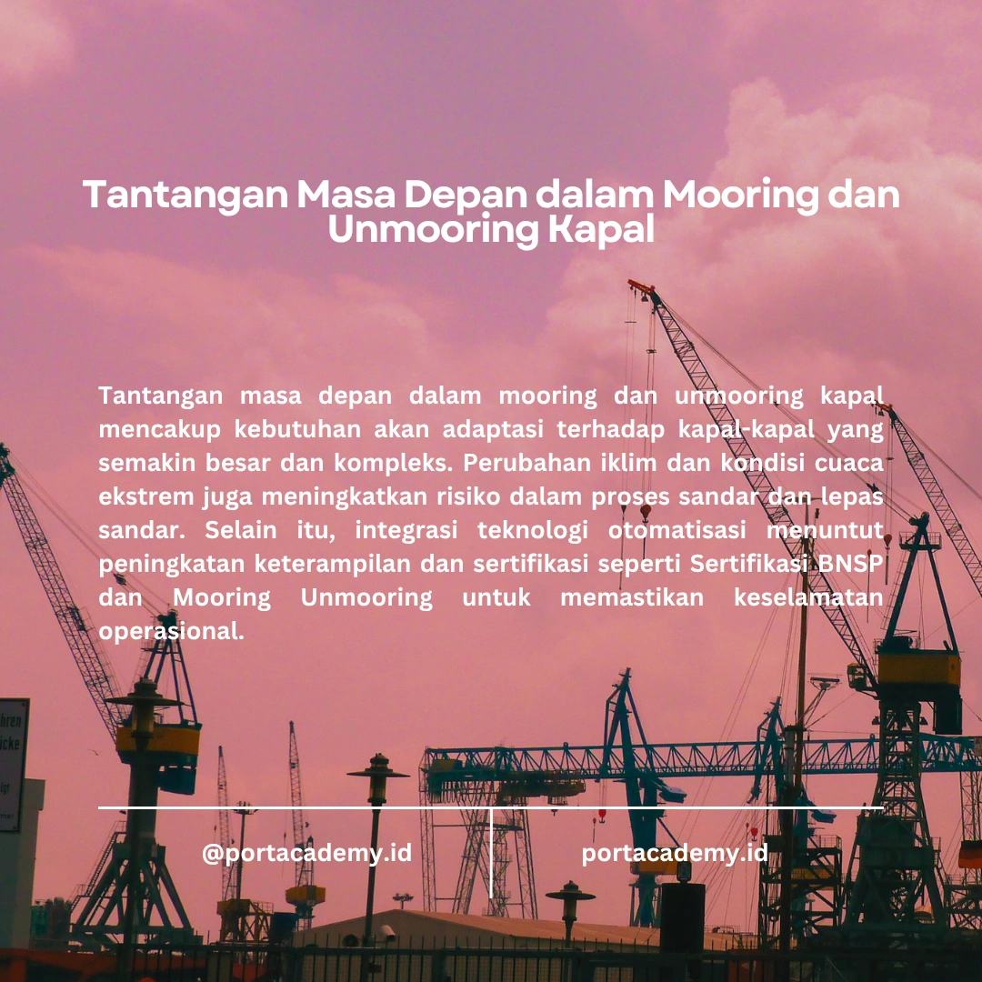 Mooring dan Unmooring dalam Berbagai Jenis Kapal