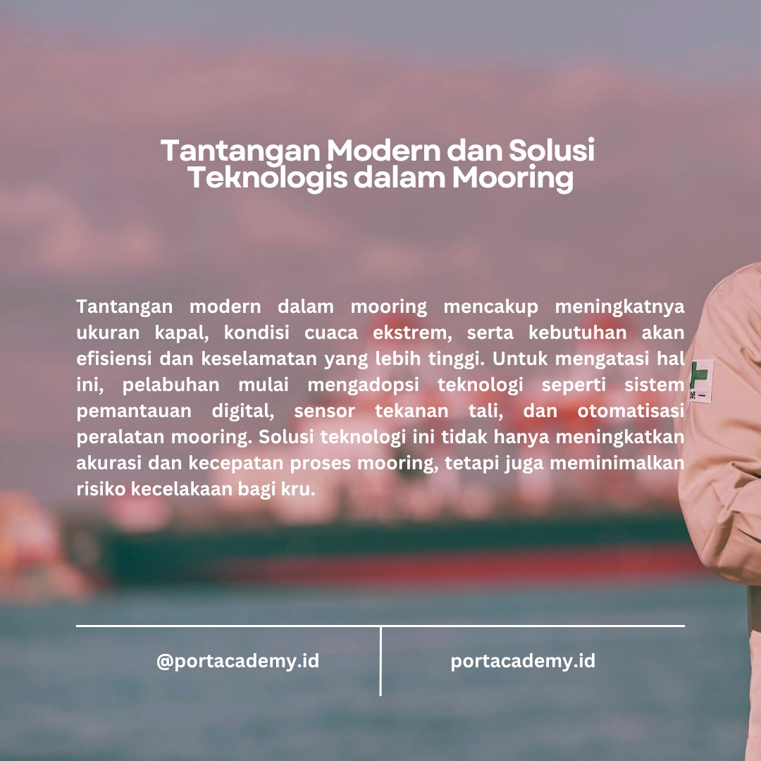 Strategi Menangani Tali Besar dalam Mooring
