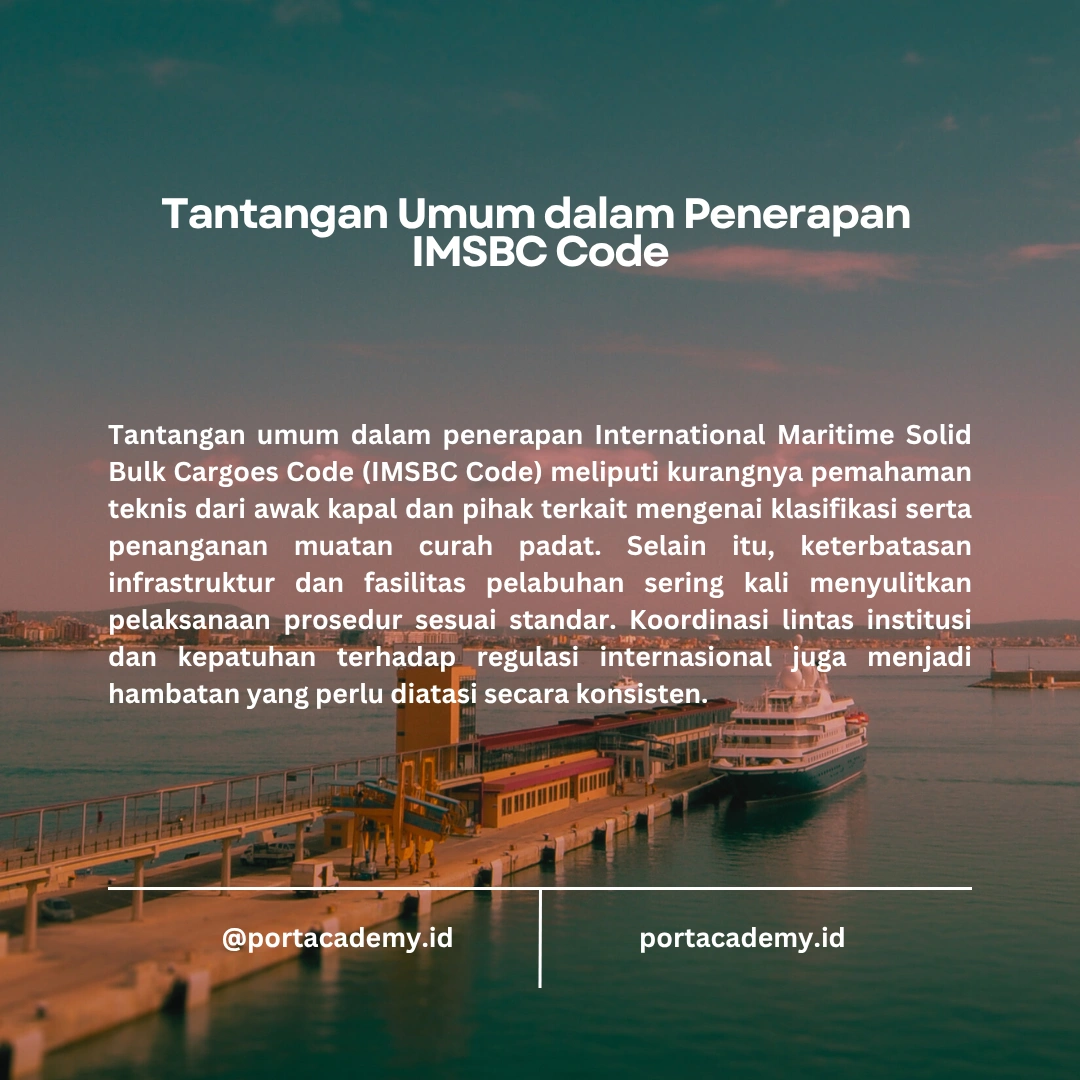 Panduan Dasar IMSBC Code untuk Pemula