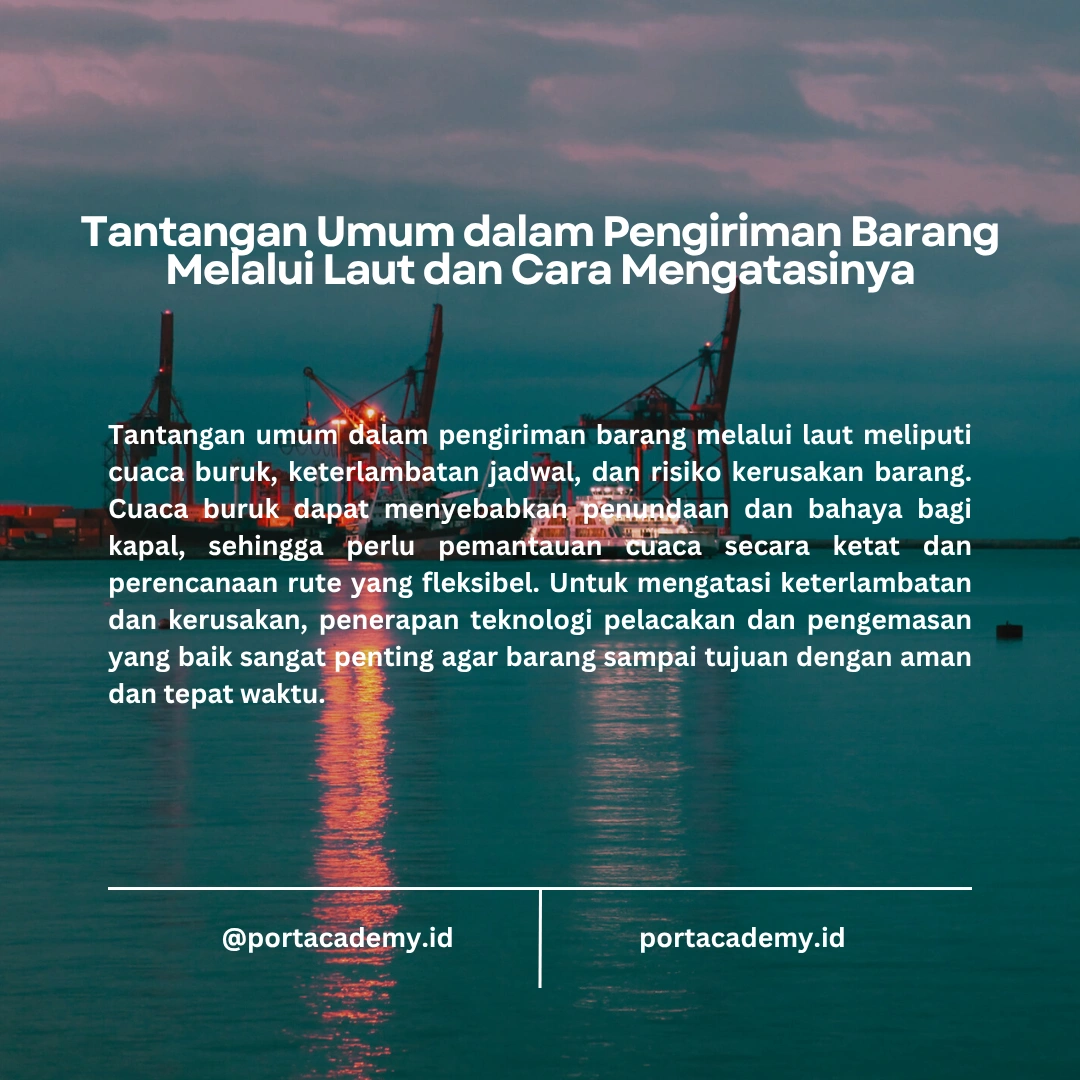 Cara Mengoptimalkan Pengiriman Barang Melalui Laut