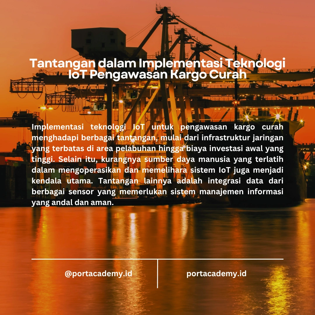 Teknologi IoT untuk Pengawasan Kargo Curah