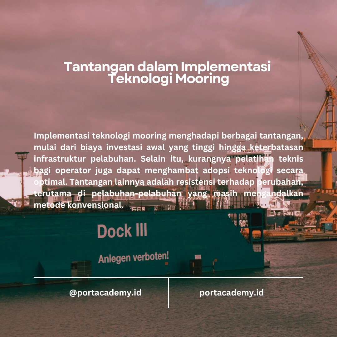 Teknologi Baru yang Mendukung Operasi Mooring