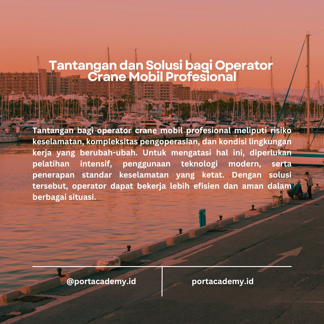 Bagaimana Menjadi Operator Crane Mobil Profesional