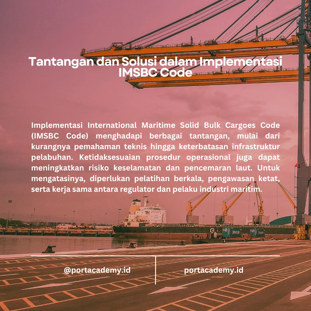 Peran IMSBC Code dalam Menghindari Polusi Laut