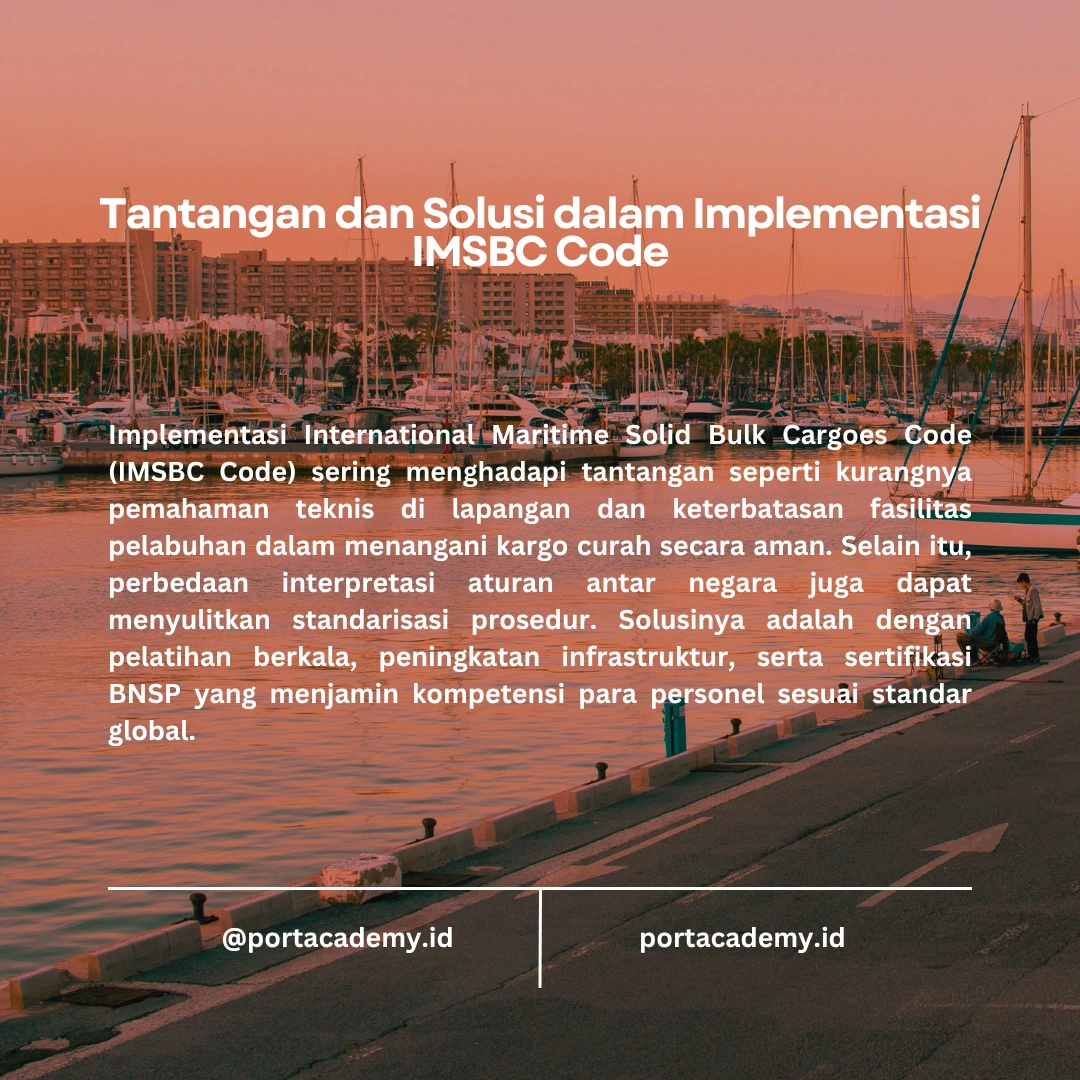 Cara IMSBC Code Menjamin Keamanan Kargo Curah
