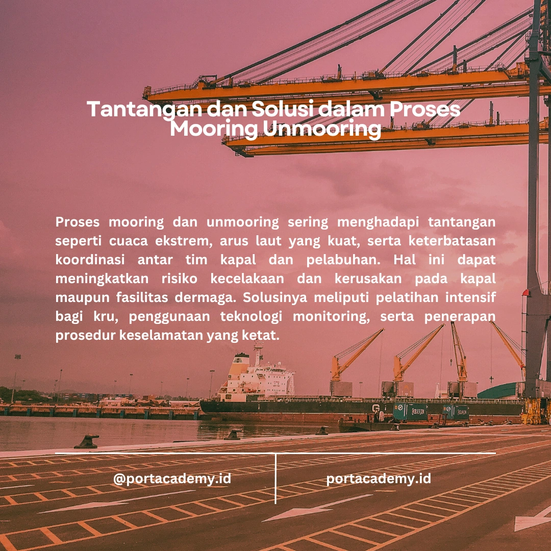 Panduan Pelatihan Mooring Unmooring Profesional