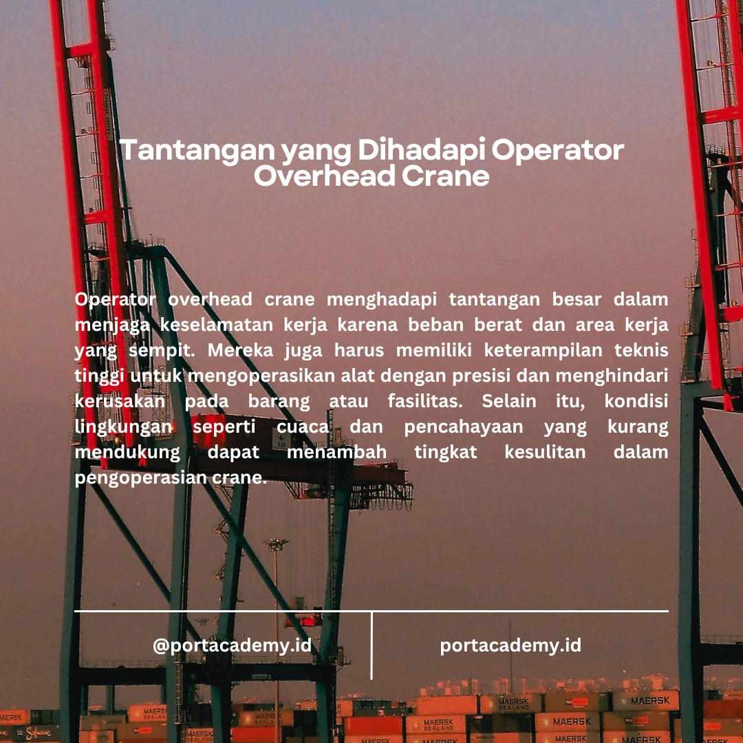 Sertifikasi untuk Operator Overhead Crane