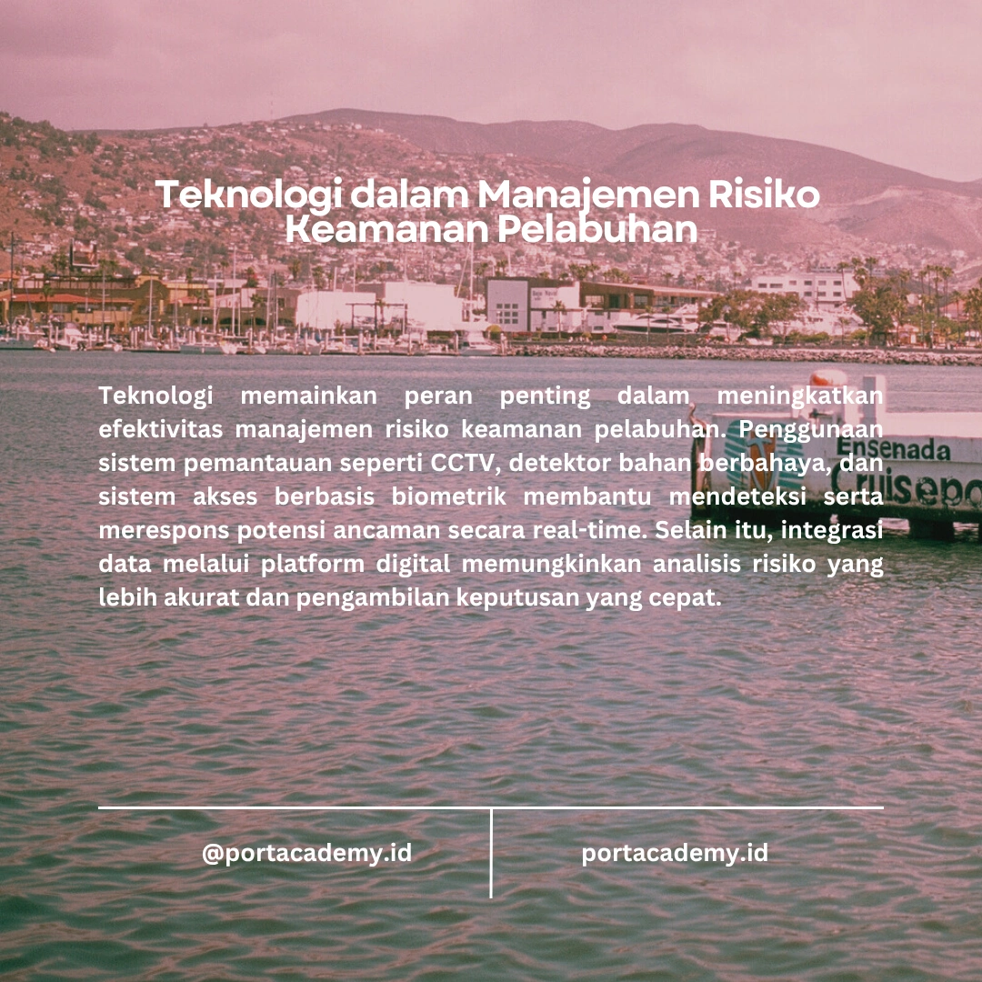 Manajemen Risiko Keamanan di Pelabuhan