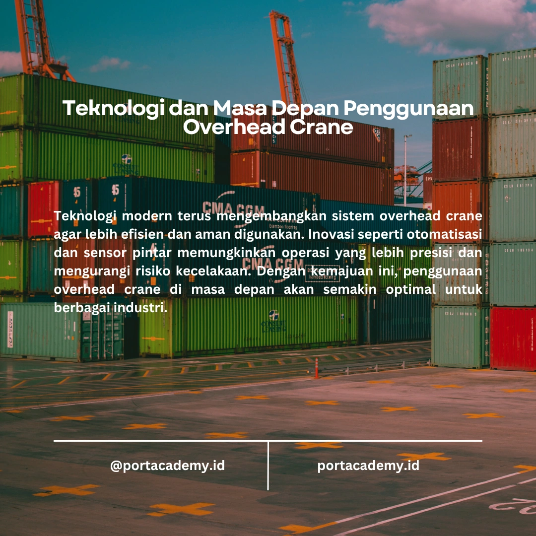 Teknologi dalam Penggunaan Overhead Crane