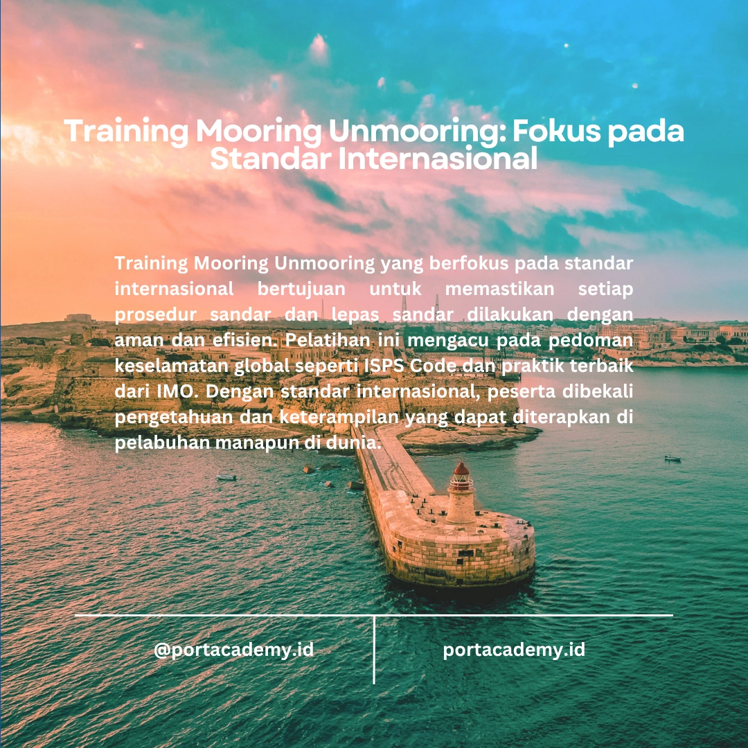 Panduan Pelatihan Mooring Unmooring Profesional